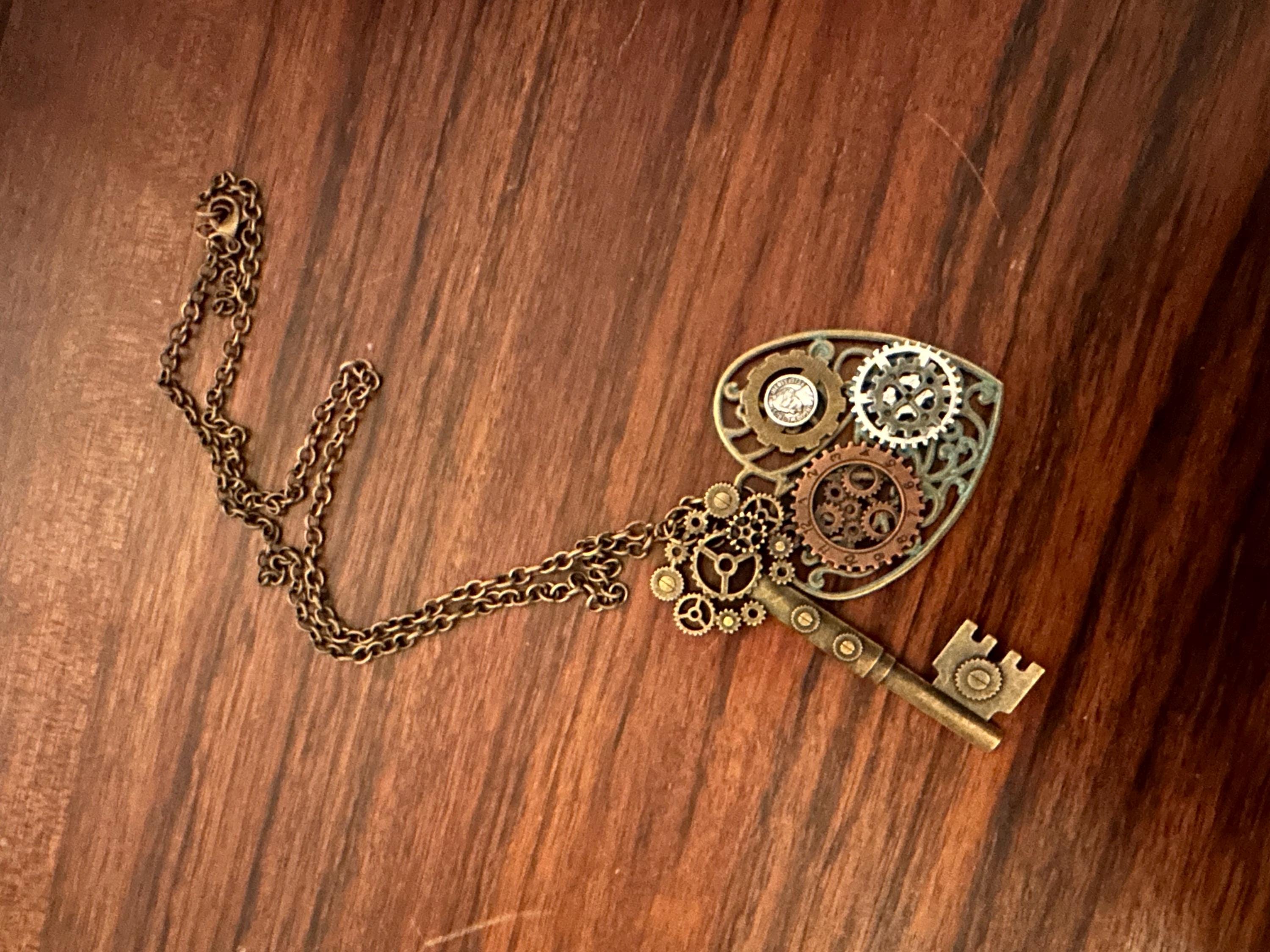 Necklace,  Steampunk Heart