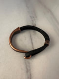 Cuff Bracelet, Cork, Copper Metal