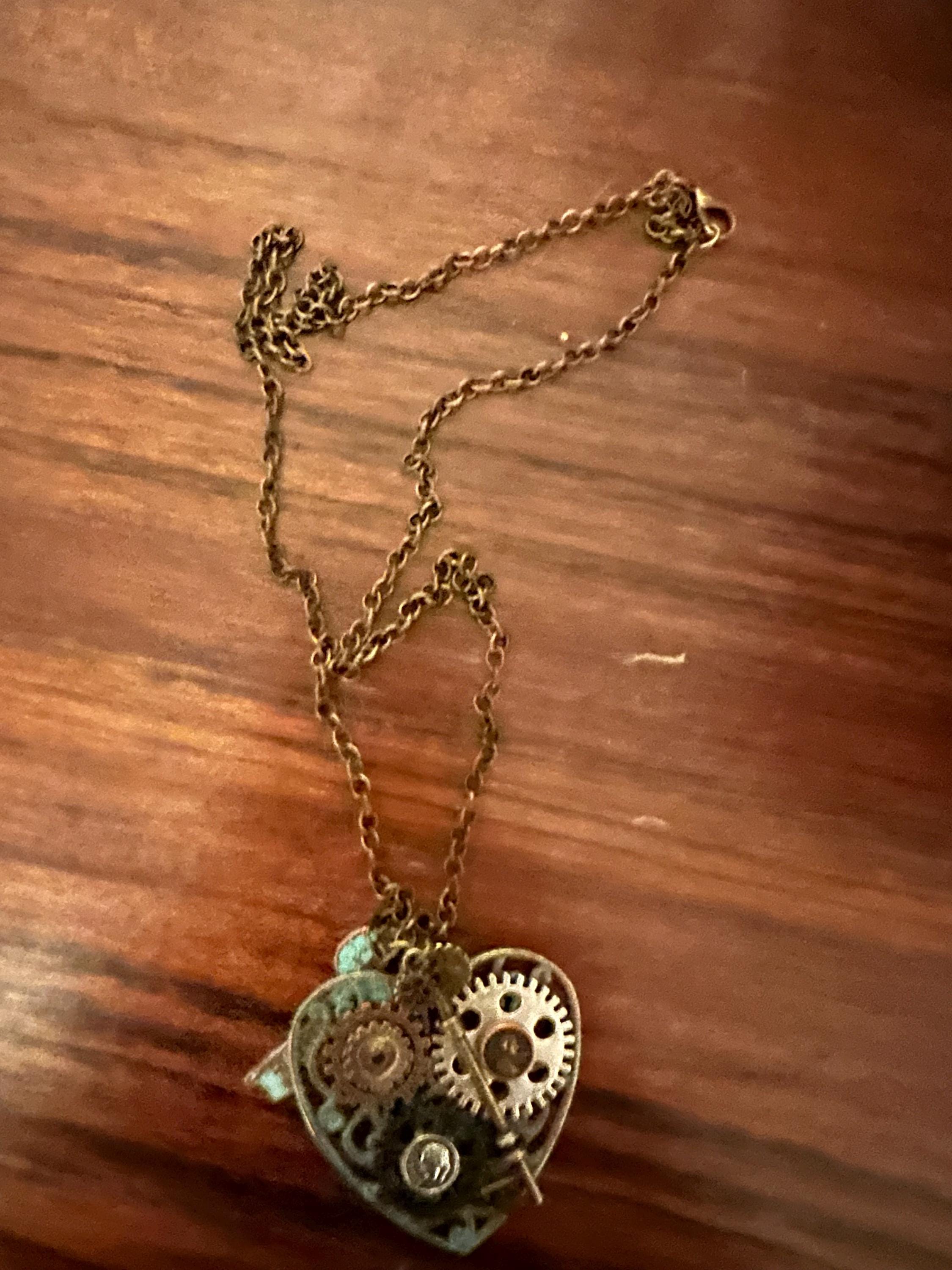 Necklace,  Steampunk Heart