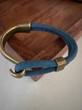 Cuff Bracelet, Cork, Bronze Metal